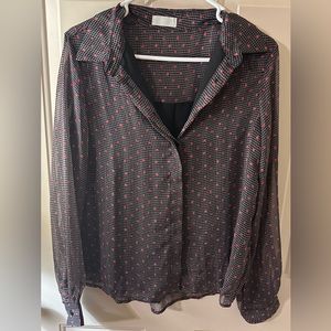 Q2 patterned blouse